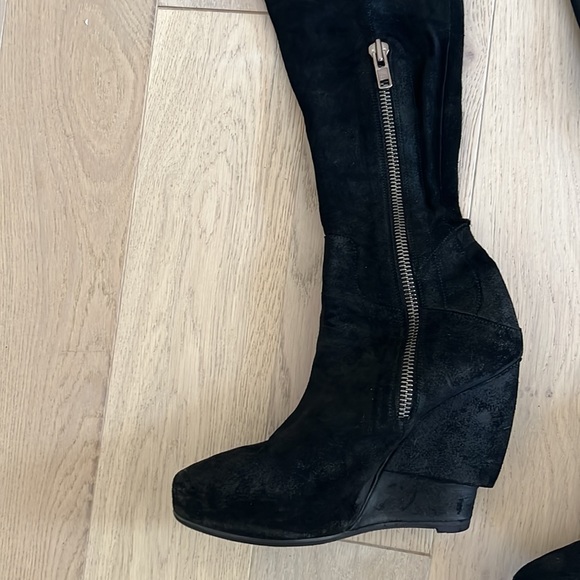 Fall must have! Game of Thrones inspired Helmet Lang thigh high leather boots. 7 - Picture 3 of 7